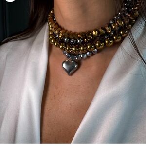 AYOUNIK Contemporary Love Necklace